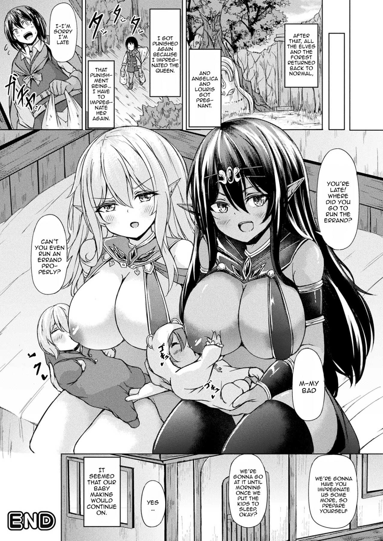 Hentai Manga Comic-The Great Forest Elf Reproduction Plan Second Part-Read-22